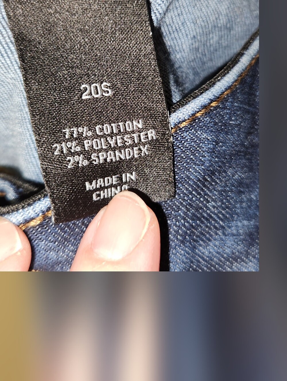 🖤💙Boot Cut High-Rise Tighter Tummy Tech Lane Bryant Dark Blue Jeans 20S SHORT - Picture 2 of 12